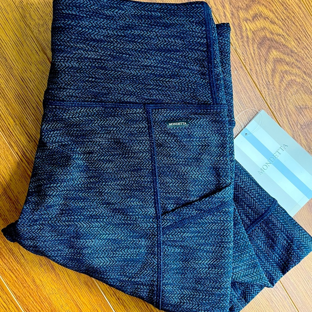 Mondetta navy blue crop leggings, New With Tags